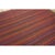 1950s 1950s Multi Field Geometric Stripe Vintage Turkish Decorative Kilim Rug For Sale - Image 5 of 7
