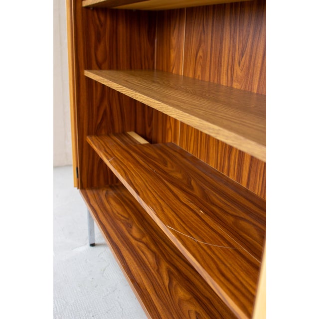 Vintage Highboard in Walnut, 1960s For Sale - Image 10 of 16