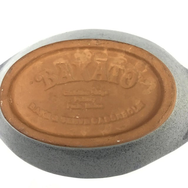 Ceramic Bakato Casserole Baking Dish Glazed Pottery Artisan For Sale - Image 7 of 10