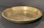 Hollywood Regency Antique Brass Charger For Sale - Image 3 of 5