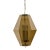 1970s 3-Light Pendant Light | Smoked Gray Prism For Sale