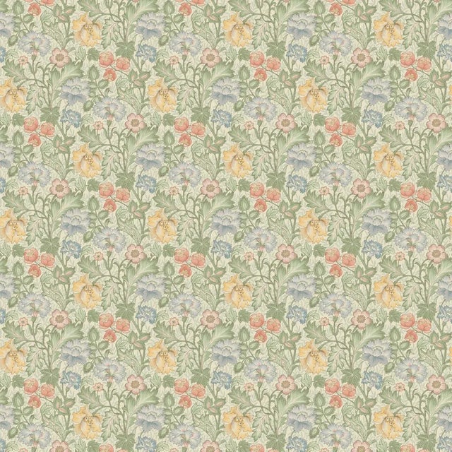 Named for the wife of Arts & Crafts pioneer William Morris, Jane features a lilting floral pattern with a stylized vintage...
