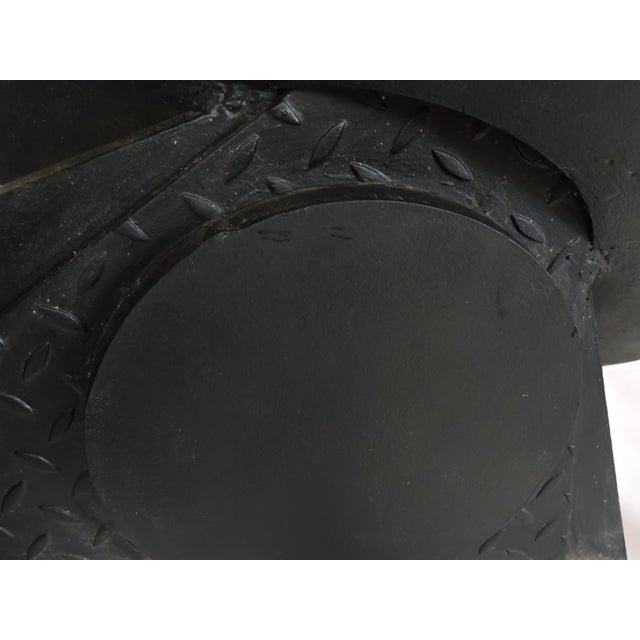 1990s Large Abstract Welded Steel Sculpture "Assemblage" by David Tothero For Sale In Philadelphia - Image 6 of 9
