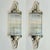 Art Deco Vintage Art Deco Skyscraper Wall Sconces Fixture in Nickel Brass & Glass - a Pair For Sale - Image 3 of 6