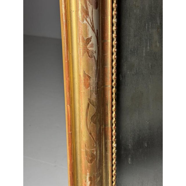 Brown French Louis Philippe Mirror For Sale - Image 8 of 16