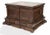 Italian Renaissance Revival Walnut Marriage Chest, Early 19th Century For Sale - Image 3 of 8