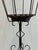 Mid 20th Century Vintage Mid-Century French Wrought Iron Sculptural Plant Stand With Scrollwork Base For Sale - Image 5 of 16