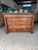 19th Century French Empire Walnut Marble Top Chest of Drawer / Commodes For Sale - Image 6 of 12