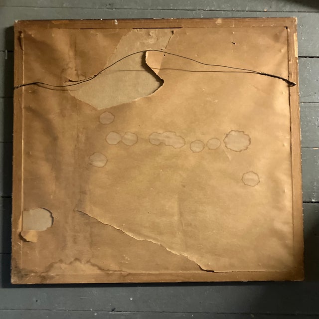 1940’s Original Drypoint Etching “The Conductor” by Rozelle Hellenberg Osk For Sale In Philadelphia - Image 6 of 6