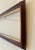 Vintage Long Rectangular Mahogany Wood Frame, Fits Old Sporting/Military Photos/Pennants Beautiful vintage mahogany wood...