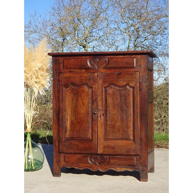 Antique 18th Century Walnut Wedding Buffet For Sale - Image 3 of 18