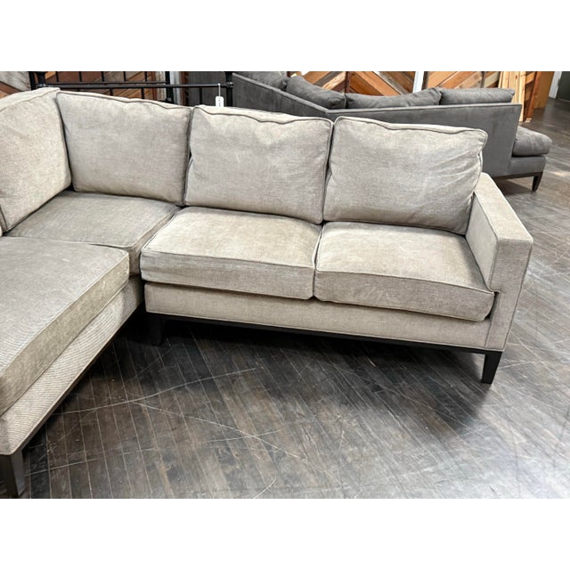 Textile Cypress Furniture Sectional in Holly Hunt Fabric For Sale - Image 7 of 12