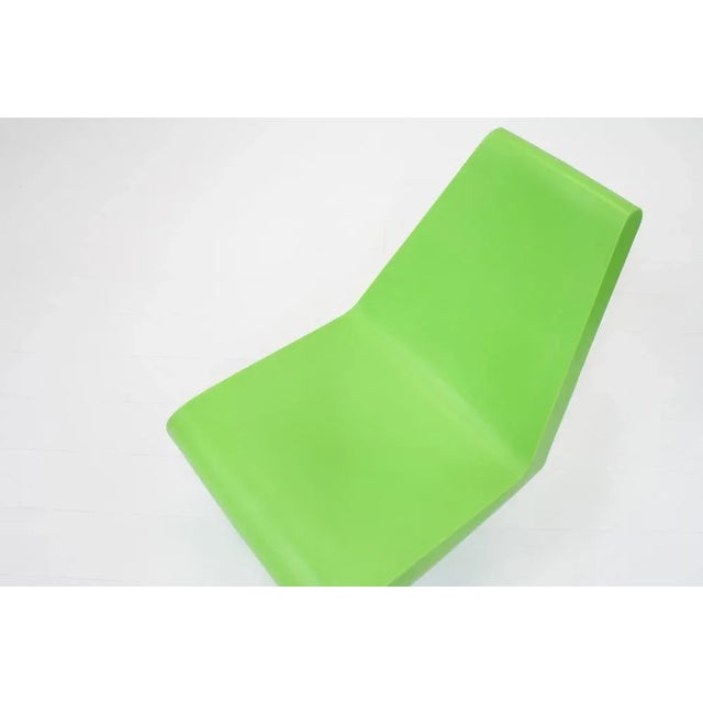 Contemporary Set of Jellyfish Rocking Chair & Ottoman or Table by Wiel Arets for Quinze & Milan For Sale - Image 3 of 14