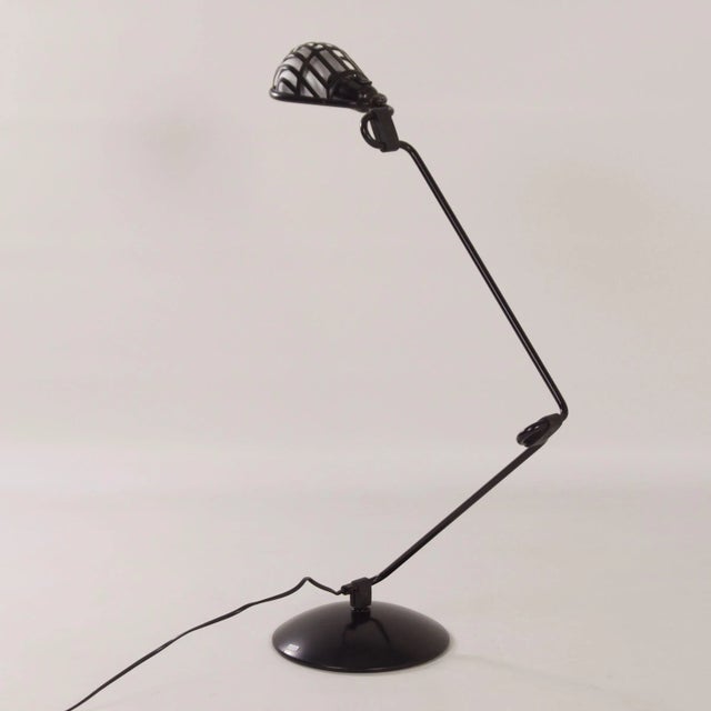 Black Black Igloo Desk Lamp by Tommaso Cimini for Lumina, 1980s For Sale - Image 8 of 14