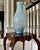 1970s Italian Murano-Style Handblown Blue Art Glass Vase With Gold and Silver Flecks, 21" For Sale In Richmond - Image 6 of 18