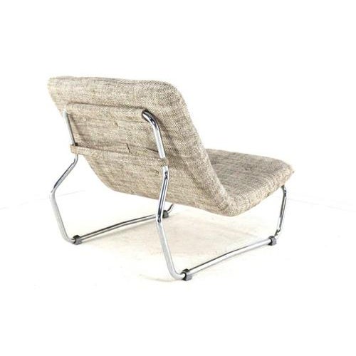 Vintage Metal Hierden Armchair, 1970s For Sale - Image 3 of 16