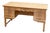 Danish Oak Writing Desk Attributed to Henning Kjærnulf, C. 1970s For Sale