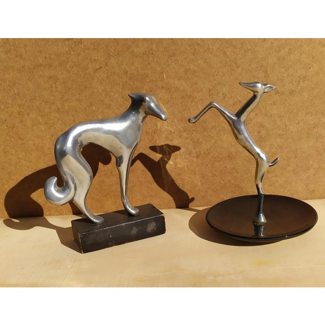 Metal Karl Hagenauer, Small Sculptures, 1930s, Set of 2 For Sale - Image 7 of 7