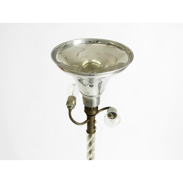 Murano Glass Floor Lamp, 1960 For Sale - Image 10 of 17