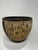 Tan Antique Weller Burntwood Arts & Crafts Floral Pottery Jardiniere, Circa 1910 For Sale - Image 8 of 12