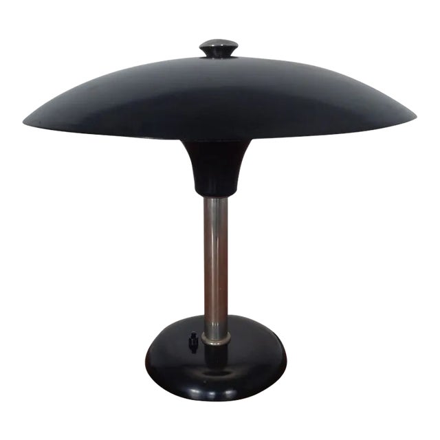 Art Deco Table Lamp by Max Schumacher for Werner Schroeder, 1930s For Sale