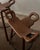 Vintage Spanish Brutalist Wooden Marbella Bar Stools from Confonorm, 1970s, Set of 3 For Sale - Image 9 of 18