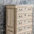 18th C. French Painted Tall Chest of Drawers With Original Marble Top For Sale - Image 9 of 16