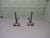 Large French Iron Andirons, Set of 2 For Sale - Image 3 of 8