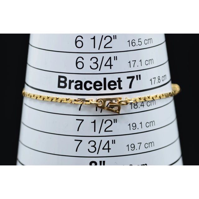 Mid 20th Century The Henlopen: Funky Mid-Century Modern 14 Karat Yellow Gold Bracelet For Sale - Image 5 of 6