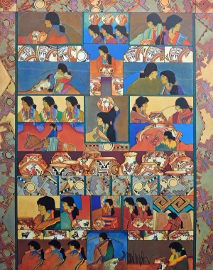 Amado Pena "The Collection" Hand Signed Offset Lithograph