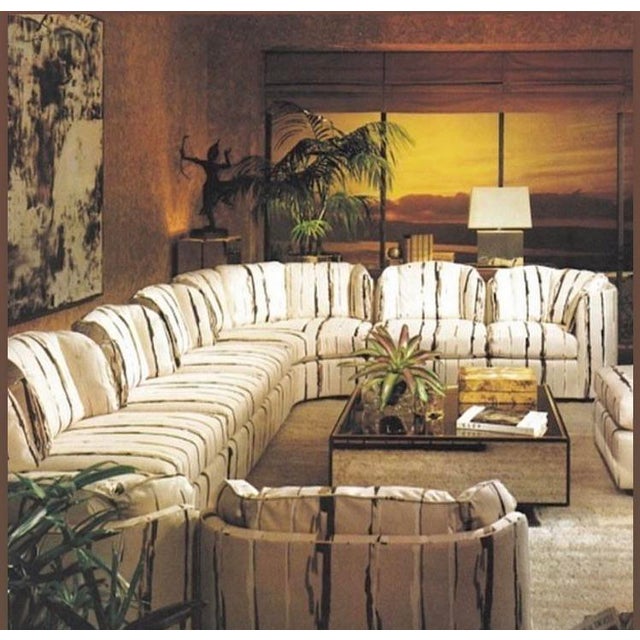 1980s Vintage Henredon Modular Sculptural Sectional Sofa Chairish