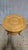 20th Century Vintage Round Wooden Coffee Table with Lower Shelf, 1940s For Sale - Image 4 of 13