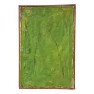 Ebba Carstensen, Scandinavian Modern Abstract Composition, Oil Painting on Canvas, 1966 For Sale