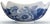 Vintage Vibrant Blue & White Imari Style Decorative Bowl For Sale In Seattle - Image 6 of 16