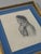 This intimate profile portrait drawn in graphite depicts a distinguished gentleman facing left, his features modeled with...