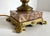Early 20th Century Early 20th C. Neoclassical Hollywood Regency Raspberry Marble & Brass Table Lamp For Sale - Image 5 of 13