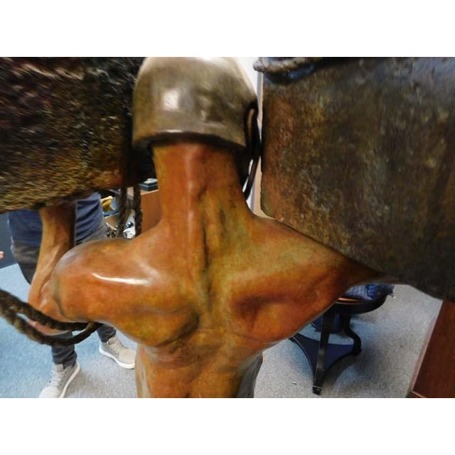 "Awake" Original Limited Edition Bronze Sculpture by Renzo Hand Signed by the artist Size: 58" h x 26"w x 16"d Edition...