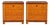 Midcentury Biedermeier Style Maple Chests Side Tables National Mt. Airy, Pair For Sale