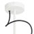 White Stav Spot 1 Ceiling Lamp by Johan Carpner for Konsthantverk For Sale - Image 4 of 6