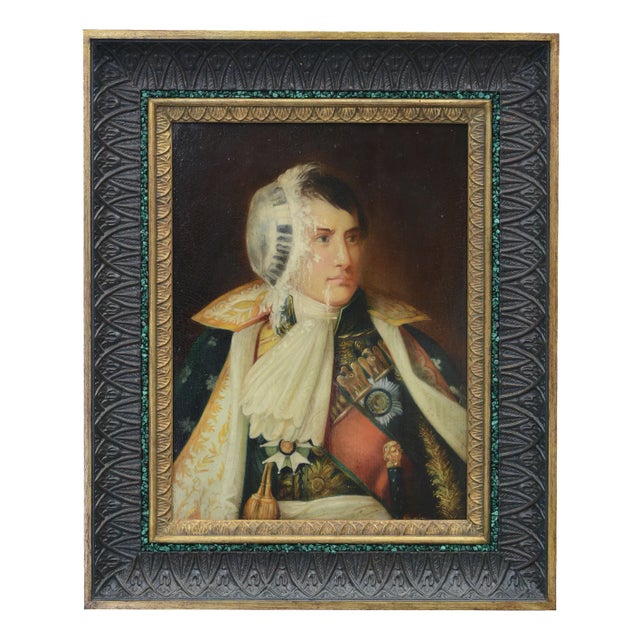 Angelo Granati, Cake in the Face, Italy, Oil on Board, Framed For Sale