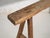 Small Antique Wooden Bench For Sale - Image 3 of 9