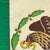 This vintage Mexican flag is made from a wool cloth with sewn panels and printed emblem visible on both sides. Please note...