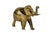 Vintage Mid-Century Modern Solid Brass Elephant Figurine For Sale - Image 4 of 10