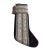 Christmas Stocking Created From Heirloom Fabric, Lace and Beads by Sandra Dunn for Neiman Marcus, Vintage 1987 For Sale