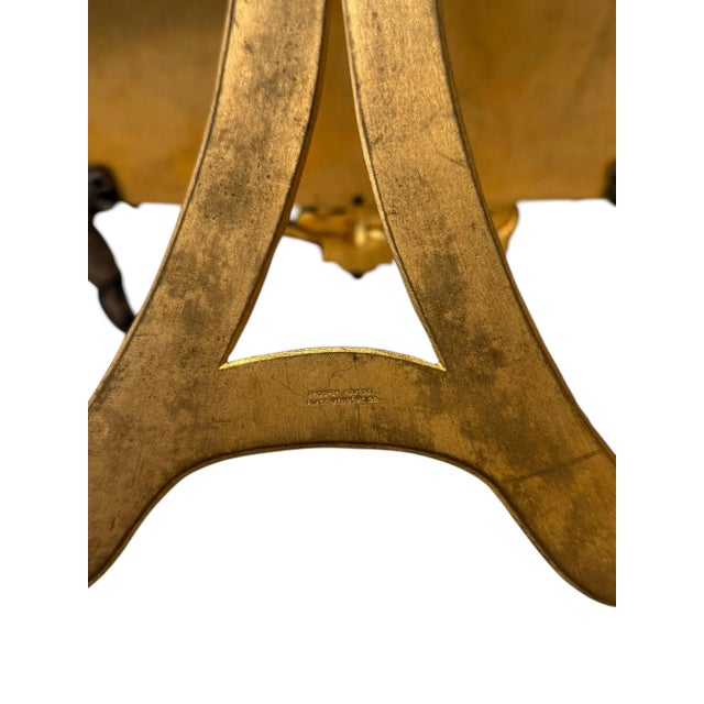19th Century Champleve Enamel & Gilt Bronze Mirror For Sale - Image 9 of 9