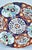 Blue Antique Japanese Imari Floral Scalloped Porcelain Large Charger Platter For Sale - Image 8 of 8
