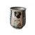 Japanese Japanese Agano Ware Tea Cup Bowl With Bijinga Lady 1940s For Sale - Image 3 of 7