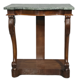 Mahogany Console Table, 1880