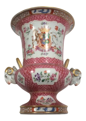 Late 19th Century French Samson Chinese Export Style Urn