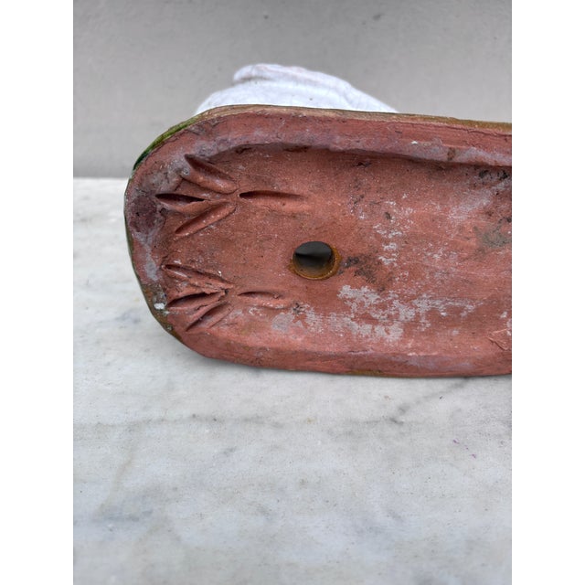 White Terracotta Majolica Pigeon Bavent Normandy For Sale - Image 8 of 8